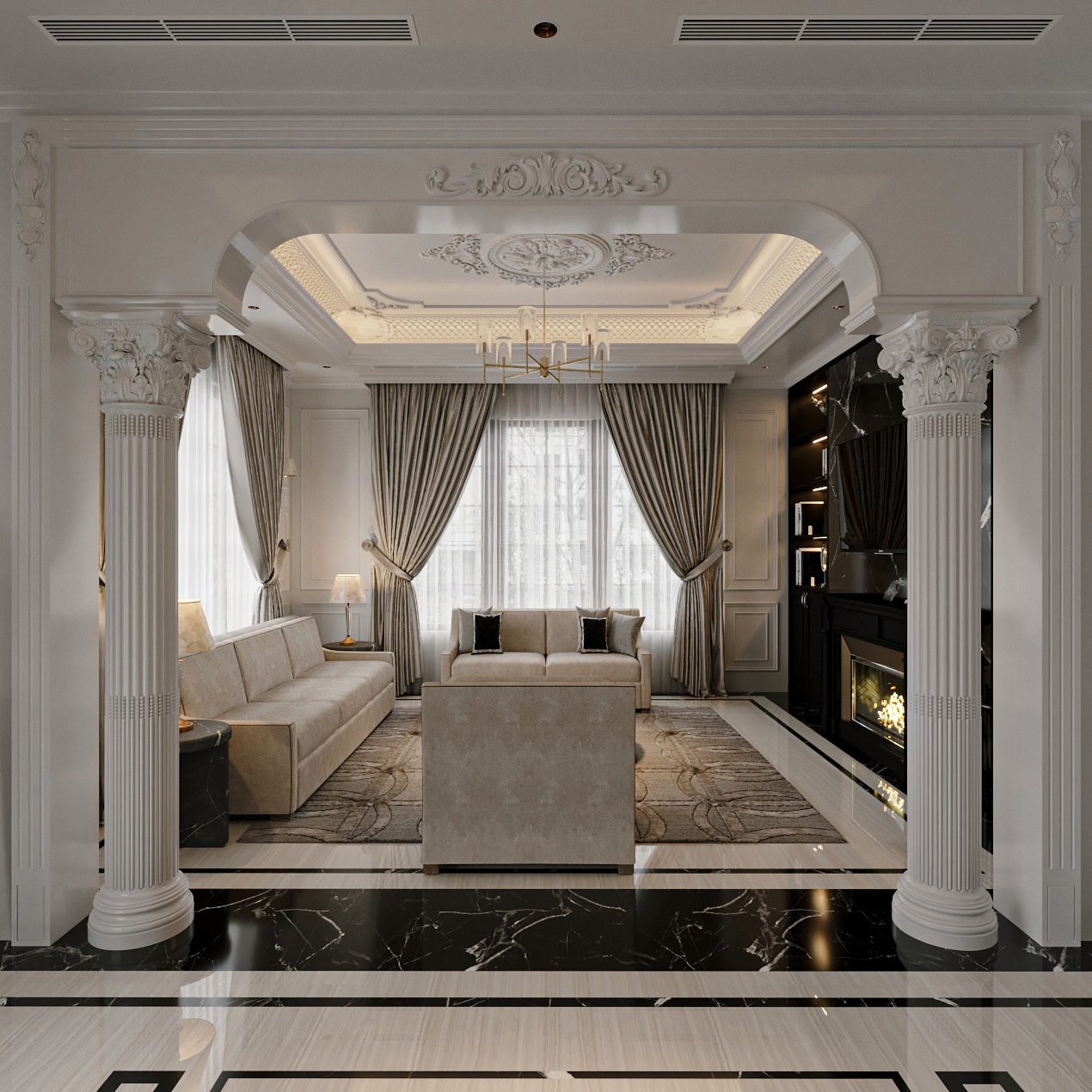 Neo-Classic Interior gallery image 3